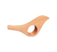 Portagioie in legno - Assistente di lettura ad anello per pollice in legno, supporto ad anello per a forma di, supporto laterale liscio, per la lettura ergonomico, accessorio per