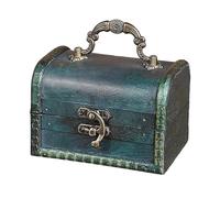 Portagioie in stile antico, stile vintage, scatola dei ricordi, per collane e orecchini, per la casa, decorazione antica