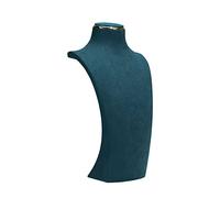 Portagioie, porta collane, portaoggetti elegante for manichino a busto(Blue,CH)