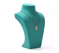 Portagioielli, espositore for busto di collana, elegante porta manichino for gioielli(22 * 12 * 36cm)