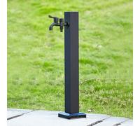 Portagomma da giardino in acciaio inox con supporto antigelo per irrigazione efficiente e sistema di irrigazione per rubinetto esterno