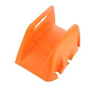Portagomma da Giardino Muro in Plastica Arancia per Tubo | Montaggio a Parete, Facile Assemblaggio, Tiene Tubo Sollevato e Ordinato nel Punto di Stoccaggio