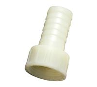 Portagomma diritto F in PA ghiera mobile 1"1/2 x40mm per tubi in poliammide