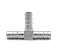 Portagomma in acciaio inossidabile 304 TLY tipo croce a tre vie 6 8 10 12 14 15 16 19 20 25 32mm raccordo for tubo connettore portagomma(T Type,16mm)