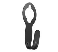 Portagomma in metallo, Portagomma da giardino | Ganci per tubi robusti in metallo | Heavy Duty può contenere fino a 10 kg. Gancio per tubo flessibile montato a parete. Tubo flessibile estensibile. Tub