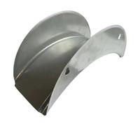 Portagomma Montato A Parete - 27x11,5x11,5 Cm, Portagomma In Metallo Per Carichi Pesanti | Scaffale Da Giardino - In Ferro Con Viti Per L'organizzazione Ordinata Dei Tubi, Ideale Per Uso Domest