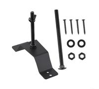 Portagomma Murale per Rimorchio con Bulloni Inclusi(Black) | Acciaio per robusto, montaggio a muro, ideale per rimorchi, per camper, include bulloni fissaggio