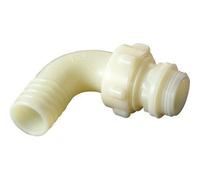 Portagomma Nylon Curvo Filetto Maschio 3 Pezzi per 1¼ M 3 Pezzi 3135590
