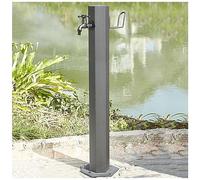 Portagomma per rubinetto da giardino, resistente al gelo, con pistola a spruzzo e rubinetto in rame, ideale per un'irrigazione efficiente e un uso durevole in giardino