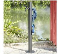 Portagomma per rubinetto da giardino, resistente al gelo, con pistola a spruzzo e rubinetto in rame, perfetto per irrigazione e cura del giardino