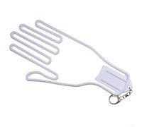 Portaguanti Golf Plastica Altezza 25cm Portaguanti Golf Plastica | Plastica ABS resistenza, protegge la forma dopo il lavaggio, estende la vita del per guanto, uso facile(White)