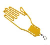 Portaguanti Golf Plastica Altezza 25cm Portaguanti Golf Plastica | Plastica ABS resistenza, protegge la forma dopo il lavaggio, estende la vita del per guanto, uso facile(Yellow)