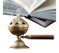 Portaincenso Girevole | Porta Incenso Moderno Multifunzione - Accessori per Aromaterapia Ceneriere Diffusore di Profumi Compatto per Casa e Studio Yoga