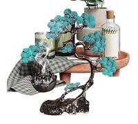 Portaincenso Per Coni | Decorazione Per Altare Con Albero Di Pino,Porta Incenso Cinese | Per Soggiorno Ingresso Angolo Studio Studio Yoga Pratica Spirituale Vacanza Natale Regalo Di Benvenuto