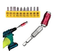 Portainserti Magnetico 1/4" 90mm, Porta Inserti Magnetico per Avvitatore, Portainserti Magnetico, Porta Inserti Magnetico per Avvitatore con 10 bit PH2, per Trapani, Cacciaviti, Viti Pneumatiche