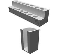 Portainserti Organizer per Bosch Push Drive Avvitatore Rack Punte Deposito