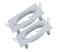 PORTAL. QUADRATO SPOT INCASSO BIANCA ORIENTABILE 2 PEZZI VT-817-LED8941 V-TAC