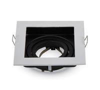 PORTAL. QUADRATO SPOT INCASSO BIANCO ORIENTABILE VT-781-LED3597 V-TAC