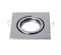 PORTAL. QUADRATO SPOT INCASSO CROMO ORIENTABILE VT-7227-LED3474 V-TAC