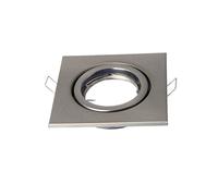 PORTAL. QUADRATO SPOT INCASSO NICKEL S ORIENTABILE VT-7227-LED3473 V-TAC