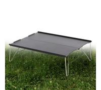 Portal Small Folding Camping Table Mini Ultralight Compact with Carry Bag Portable Camping Table Ultralight Design for Outdoor Picnic BBQ Backpacking Hiking Fishing Barbecue