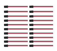 Portalampada, 20pcs T10 Light Bulb Extension Presa Connettore in Gomma Morbida per Auto Bikes Boats