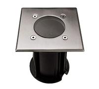 VT-7516 - Faretto da incasso a pavimento, GU10, argento, IP65