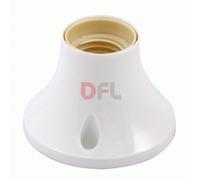 PORTALAMPADA A MURO BASE DIRITTA PER PUNTO LUCE IP20 ATTACCO E27 PEZZI 10