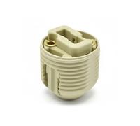 Portalampada alogena G9 con connettore posteriore e cappuccio isolante M10x1 con filettatura esterna da 28 x 2 mm