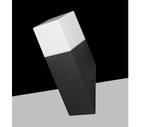 PORTALAMPADA APPLIQUE DA GIARDINO WALL LIGHT DA MURO QUADRATO PER LAMPADINE E27