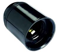 PORTALAMPADA CAMICIA LISCIA ELECTRALINE - TERMOPLASTICA NERO E27 M10X1- 6 pezzi