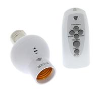 ＡＷＨＡＯ Portalampada con Telecomando Dimmerabile E27 Interruttore On/off