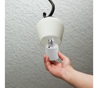 Portalampada con telecomando intelligente con sensore di movimento a infrarossi e emissione luminosa regolabile, adatto per installazione a vite E27