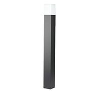 V-TAC Lampada LED da Giardino Quadrata con Portalampada GU10 (Max 35W) con Corpo Nero e Copertura Bianca h: 80cm IP54
