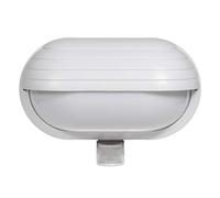 Portalampada da Parete con Rilevatore Movimento Sensore PIR Colore Bianco