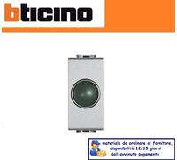 PORTALAMPADA DIFFUSORE VERDE BTICINO LIVING TECH NT4371V GRIGIO
