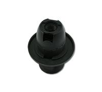 Portalampada E14 Nero 250V in Plastica con anello Aigostar