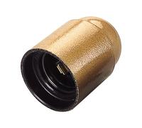Portalampada E27 corpo liscio oro Oro