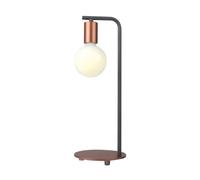 PORTALAMPADA E27 DA TAVOLO DESIGN BRONZATO VT-7412-LED40331 V-TAC