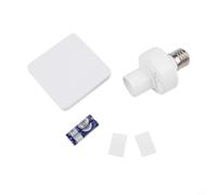 Portalampada E27 Smart con telecomando, 165-265 V fino a 100 W, ripristino automatico, bianco (A)