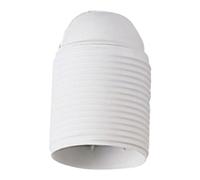 Portalampada filettato Master attacco E27 termoplastico Bianco 00513