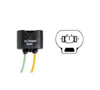 Portalampada Flösser 12V HB3 / H10 / H12 - con cavo