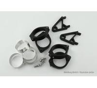 Portalampada HIGHSIDER pro XS nero, per ? 42-43 mm