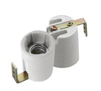 Portalampada in ceramica da 230 V con presa HLDR- E14 - F