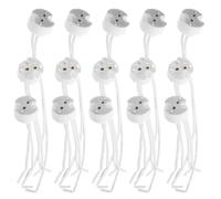 Portalampada in ceramica da 30 pezzi: G 5.3/Gu5.3/MR16 Portalampada in ceramica