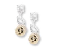 Portalampada in ceramica GU10 di colore bianco, confezione da 2, ideale per illuminazione interna e faretti direzionali.