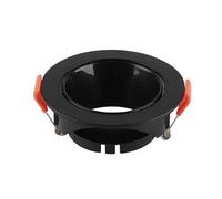 PORTALAMPADA INCASSO SPOT GU10 ROTONDO NERO+NERO VT-931-LED6646 V-TAC