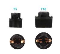 Portalampada Indicatori A LED Da 12V Porta Lampadina T5/T10 Con Blocco A Vite