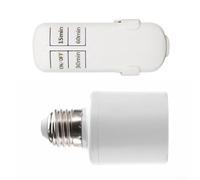 Portalampada intelligente con attacco E27, telecomando wireless, compatibile con sistemi di illuminazione 110 V e 220 V