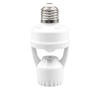 Portalampada intelligente: portalampada E27 con sensore di movimento, adattatore automatico per lampada, soluzione di illuminazione a risparmio energetico | cantina, dispensa, magazzino, garage